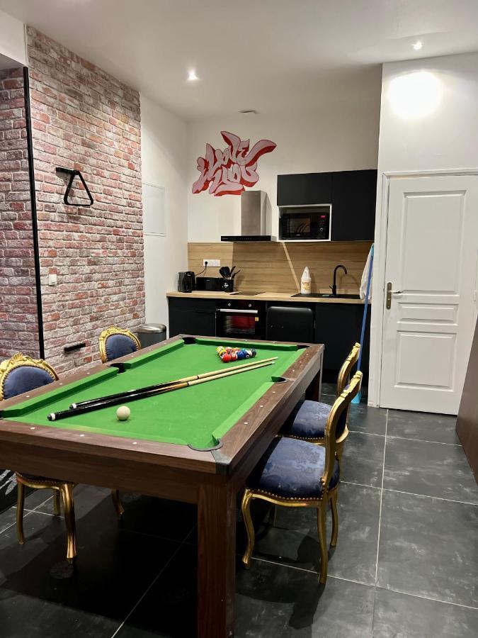 Capsule Street Art - Sauna- Jacuzzi - Playstation 5 - Billard - Netflix - Home Cinema - Terrasse Douai Esterno foto